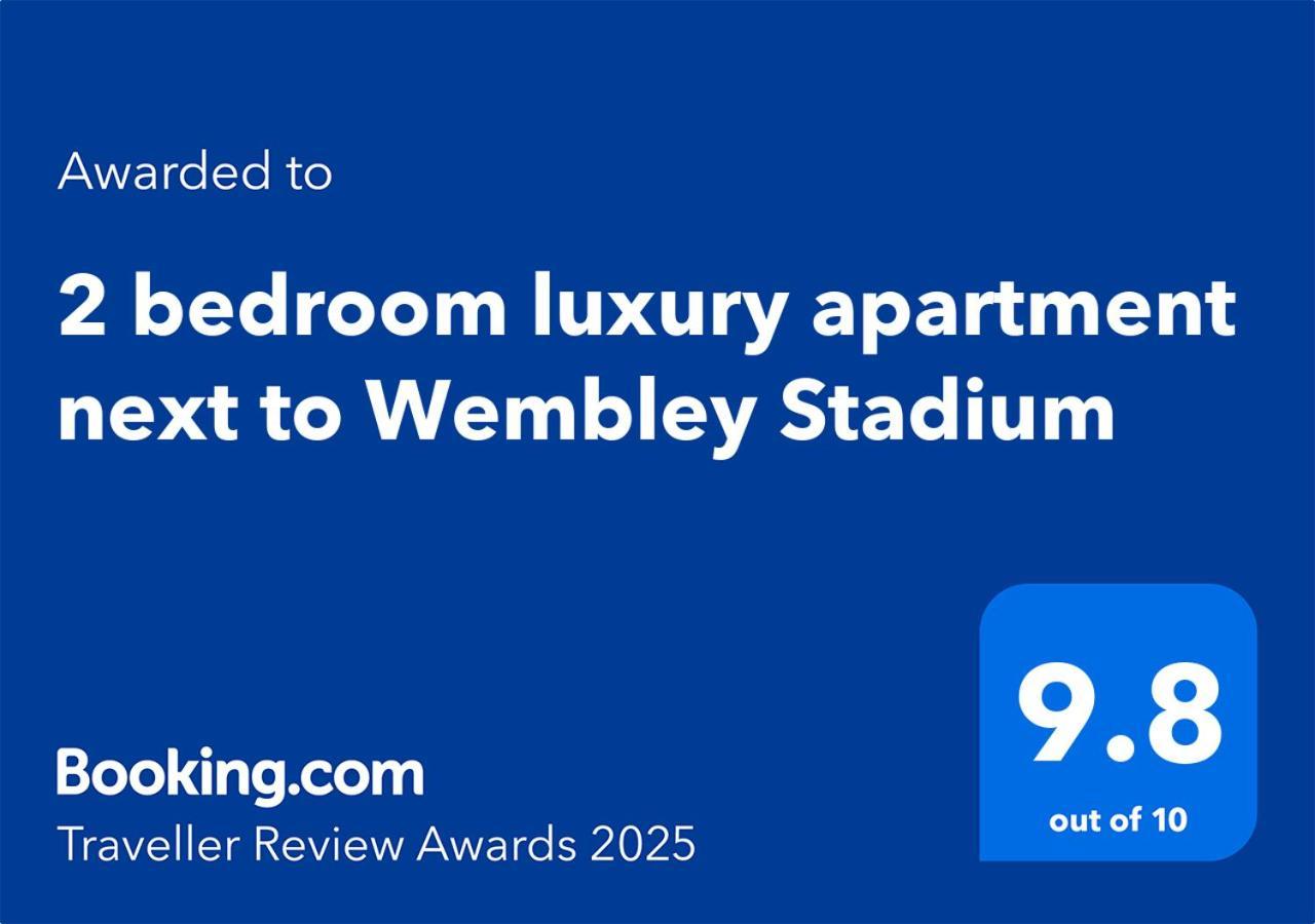 2025 Award Winning - 2 Bedroom Luxury Apartment Next To Wembley Stadium Londra Exterior foto